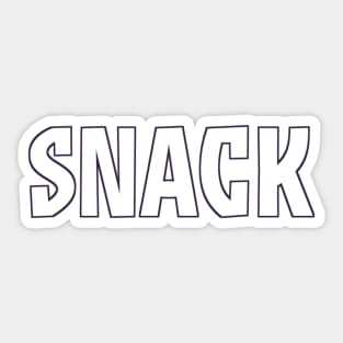 Snack Sticker